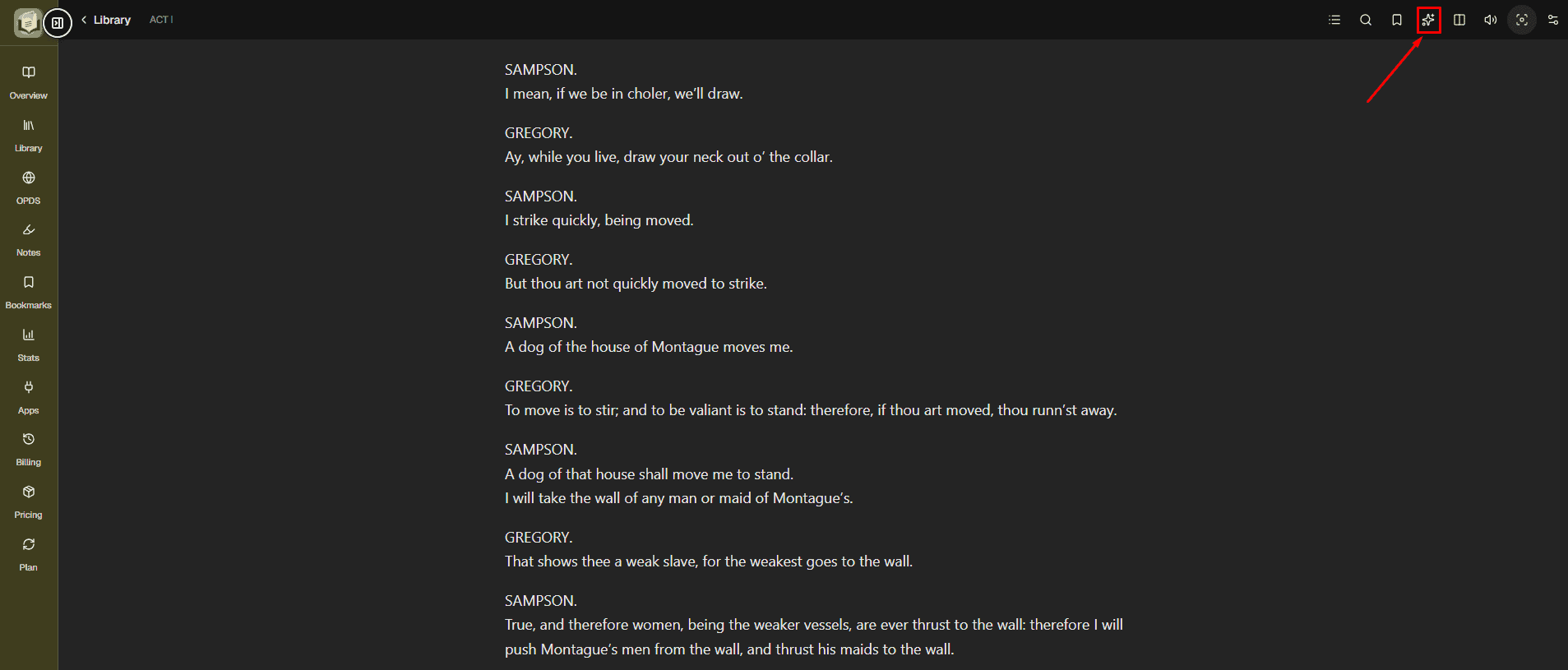 EPUBReadify AI Summary screen